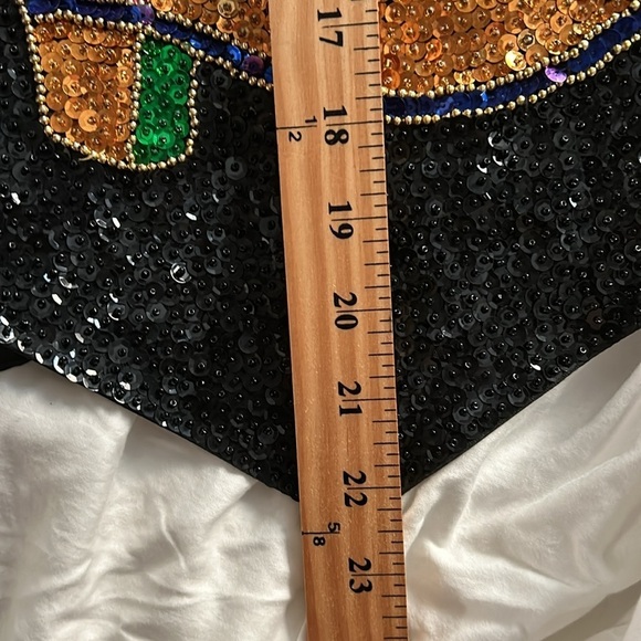 Handmade Seqin Cowgirl Cowboy Vest - Picture 5 of 6